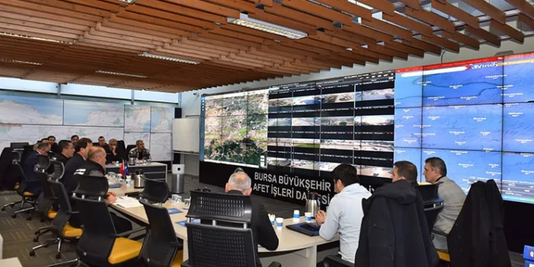 Bursa’da kışa hazırlık tatbikatı