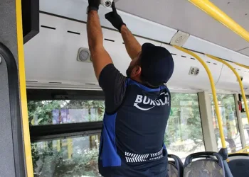 Bursa’da otobüsler daha da güvenli