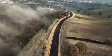 Nilüfer’deki Çamlık Bulvarı asfaltlandı