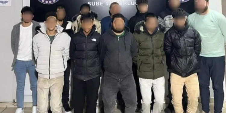Düzensiz göçmenlere şafak operasyonu
