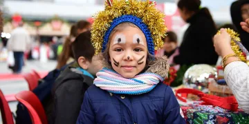 Yeni Yıl Festivali Osmangazi Meydanı’nda yoğun ilgi görüyor