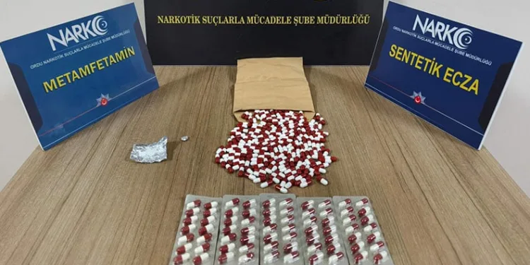 Ordu’da uyuşturucu operasyonlarında 1 tutuklama