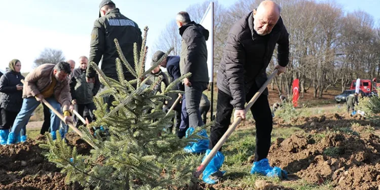 Bolu’da otel faciasında yaşamını yitiren 78 kişi için hatıra ormanı