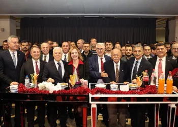 Büyükşehir ailesi yeni yılı birlikte kutladı