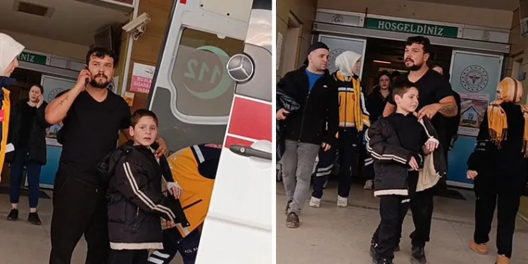 Bursa’da nacakla oynayan çocuğun parmağı kopma noktasına geldi