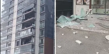 Bursa’da şiddetli lodos cam balkonları uçurdu