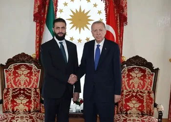 Erdoğan, Şara ile görüştü