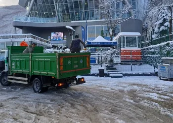 Bursa Büyükşehir’de kış mesaisi sürüyor