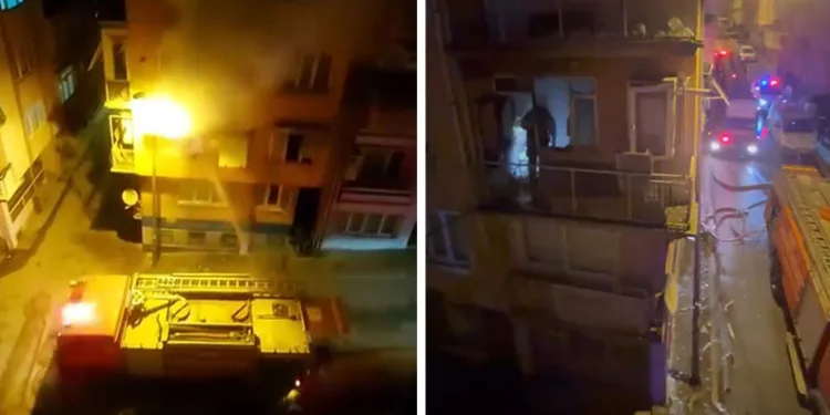 Güneşi gören kardan adam eriyip kaldırımda devrildi