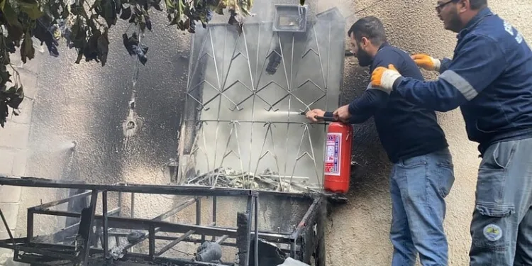 Sinop’ta motosiklet tamirhanesinde yangın: 1 yaralı