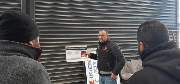 Sinop’ta motosiklet tamirhanesinde yangın: 1 yaralı