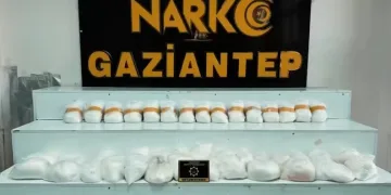 Gaziantep’te 2025’te 612 kilo uyuşturucu madde ele geçirildi