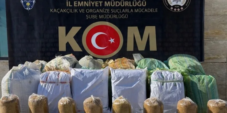 Gaziantep’te 2025’te 612 kilo uyuşturucu madde ele geçirildi