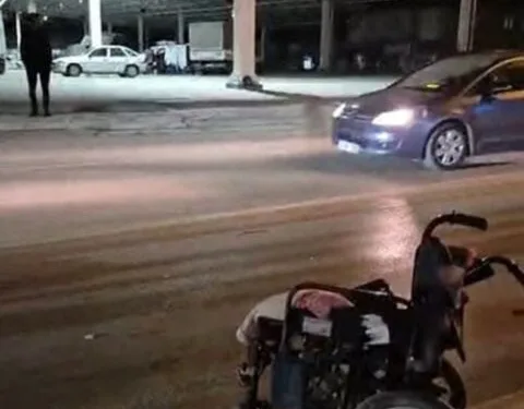 Karaman’da sağlık ekibi kar yağışı ve tipiye rağmen diyaliz hastası kadını hastaneye ulaştırdı