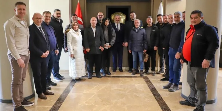 Kulp’ta aç kalan yaban atları grup halinde merkeze indi