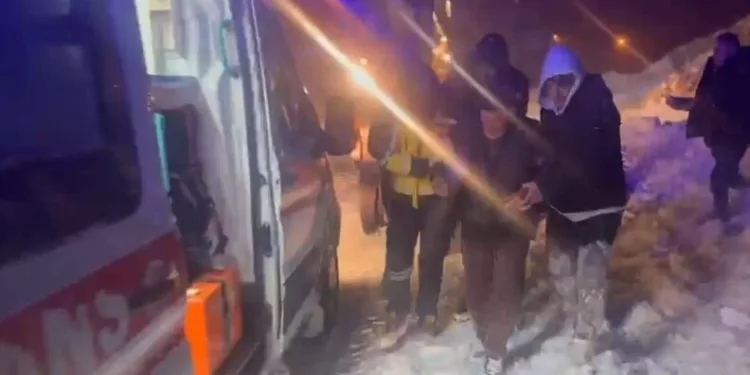 Serik’te devrilen kamyonetin sürücüsü ağır yaralandı