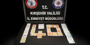 Harmankaya Tabiat Kanyonu’nun yolunu düşen kaya parçası jandarma tarafından kaldırıldı