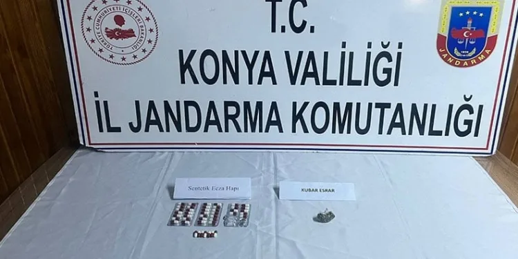 Konya’da jandarmadan uyuşturucu operasyonları: 7 tutuklama