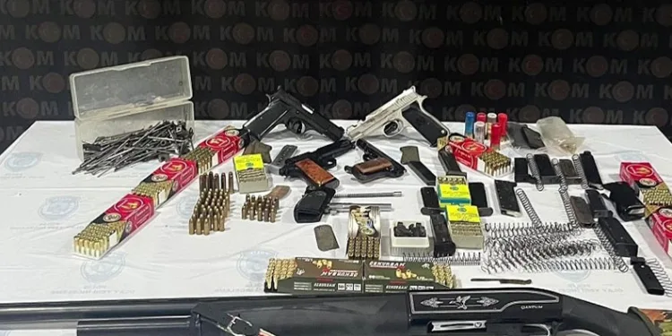 Amasya’da silah kaçakçılığı operasyonu