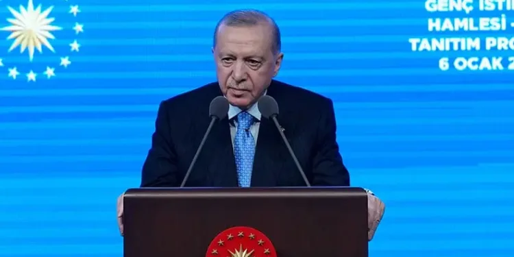 Cumhurbaşkanı Erdoğan’dan gençlere destek