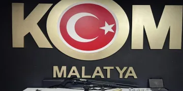 Malatya’da kaçak silah operasyonu: 4 gözaltı