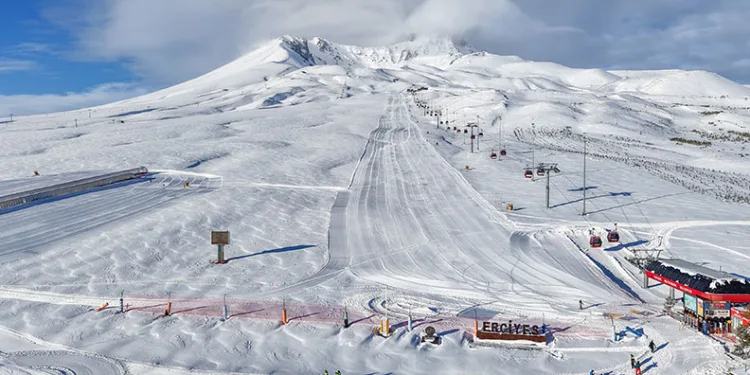 Erciyes’te kartpostallık görüntüler