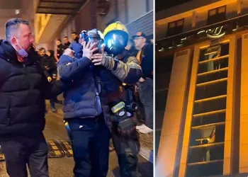 Bursa’da otel yangını: 7 kişi yaralandı