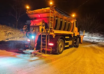 Kar yağışı Osmangazi’de hayatı aksatmadı