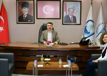 TTF Bursa Temsilcisi Aslıhan Köse’den Başkan Oktay Yılmaz’a Ziyaret