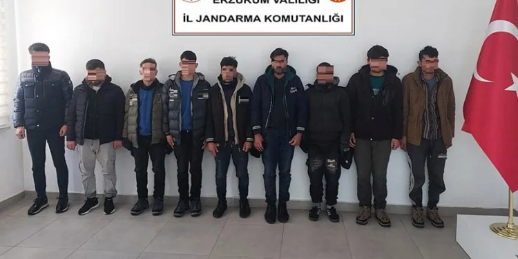 Jandarma’dan düzensiz göçmen operasyonu