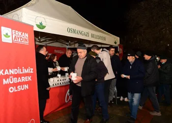Miraç Kandili’nde Osmangazi’de gönüller bir oldu