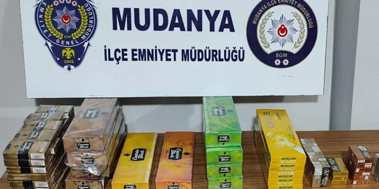 Bursa’da kaçak sigara operasyonu