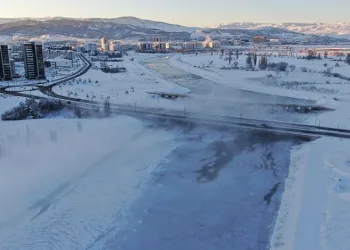 Sivas’ta termometreler -19 dereceyi gösterdi