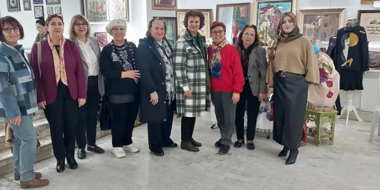 Geleneksel el sanatları yıl sonu sergisi açıldı