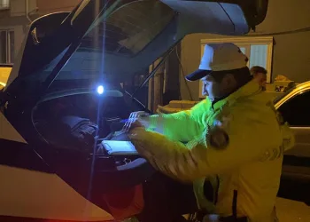 Bursa’da dur ikazına uymayan alkollü sürücü yakalandı