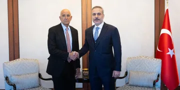 Bakan Fidan, ABD Suriye Temsilcisi Barrack’ı kabul etti
