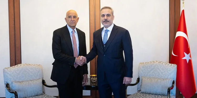 Bakan Fidan, ABD Suriye Temsilcisi Barrack’ı kabul etti