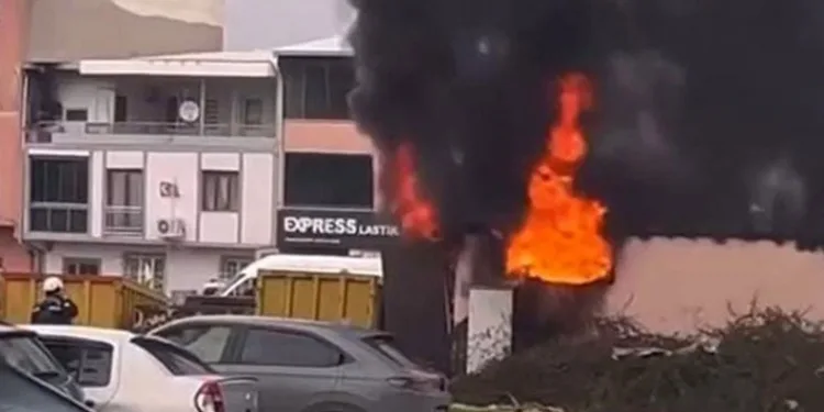 Bursa’da trafo yangını korkuttu