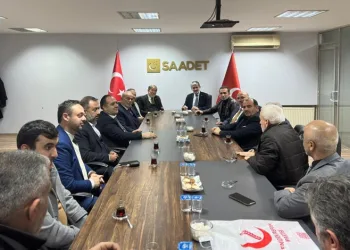 Yeniden Refah Partisi’nden Saadet Partisi Bursa İl Başkanlığı’na İade-i Ziyaret