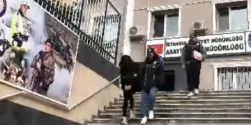 7 yaşındaki kızını hırsızlık için kullanan anne yakalandı