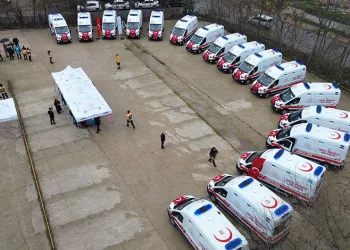 Bursa’ya 17 adet acil ambulansı