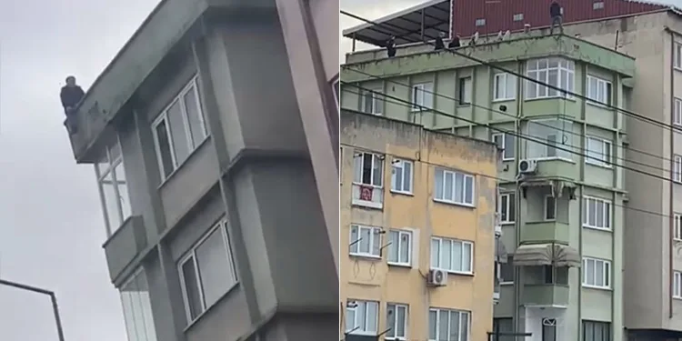 Eşiyle kavga edince barışmak için intihara kalkıştı