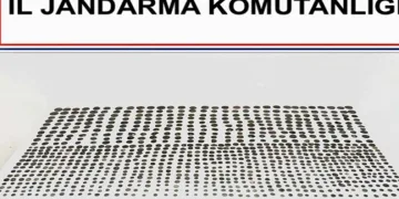 Burdur’da bin 3 adet sikke ele geçirildi