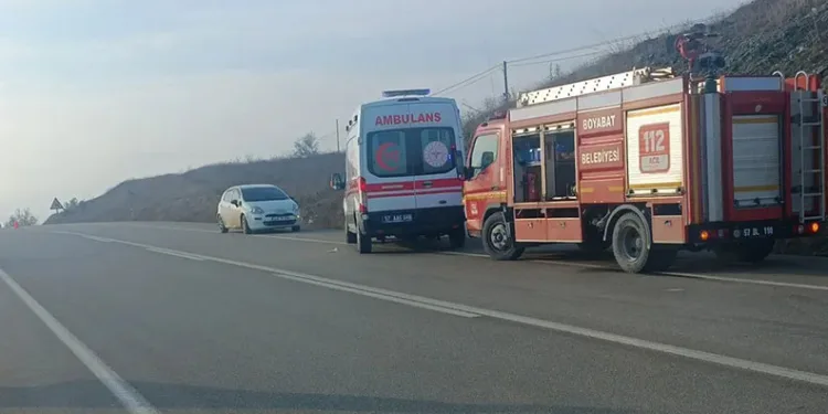 Kontrolden çıkan otomobil şarampole devrildi: 5 yaralı