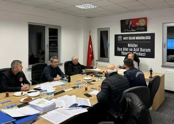 Nilüfer’de afetlere karşı hazırlık tatbikatı