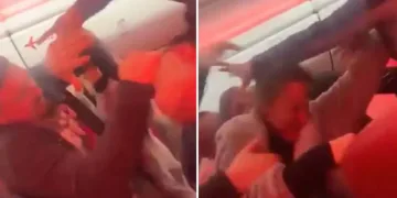 Antalya-Manchester uçuşunda tekme tokat kavga