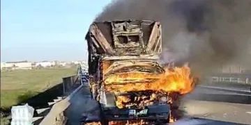 Teravih namazına giderken kazada hayatını kaybetti, kaza anı kamerada