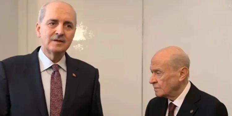 Kurtulmuş Bahçeli’yi ziyaret etti
