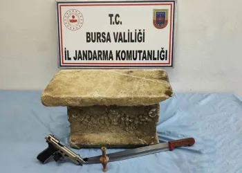Bursa’da tarihi eser kaçakçılığına jandarma engeli