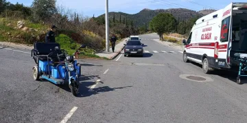Gazipaşa’da elektrikli bisiklet kazası: 2 yaralı